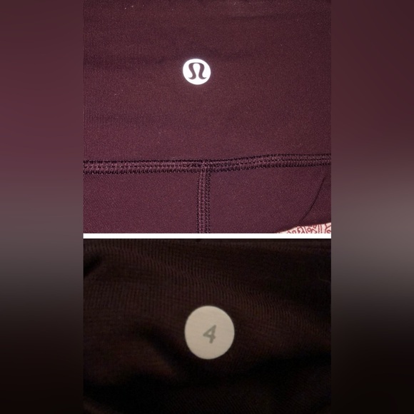 Lululemon size small bundle cropped leggings size 4! - Picture 14 of 16